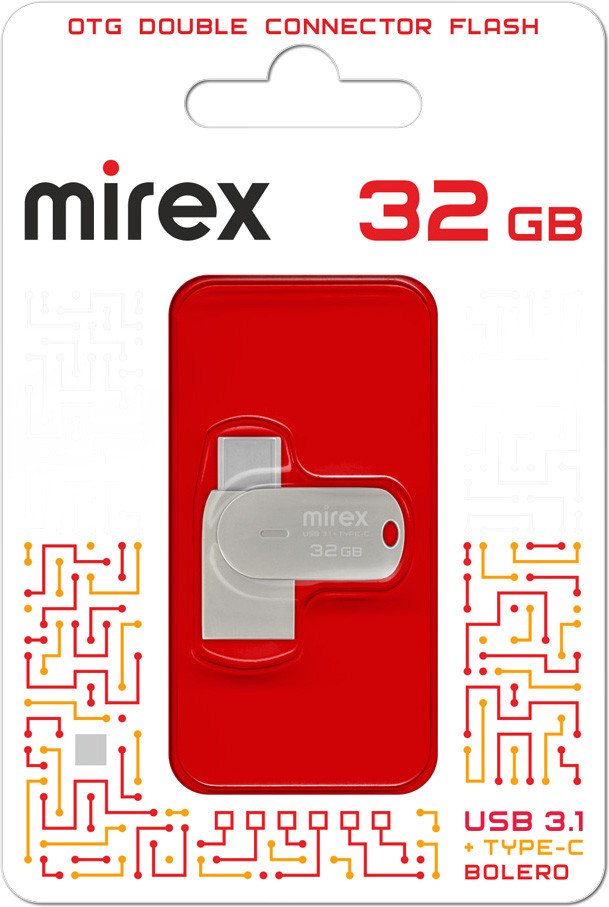 

USB Flash Mirex Intrendo Bolero 3.0 32GB 13600-IT3BLR32