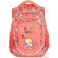 Школьный рюкзак Schoolformat Soft 3 Kitten Donut РЮКМ3-ПНК