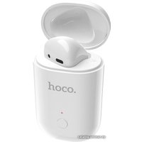 Bluetooth гарнитура Hoco E39 (для правого уха, белый/красный)