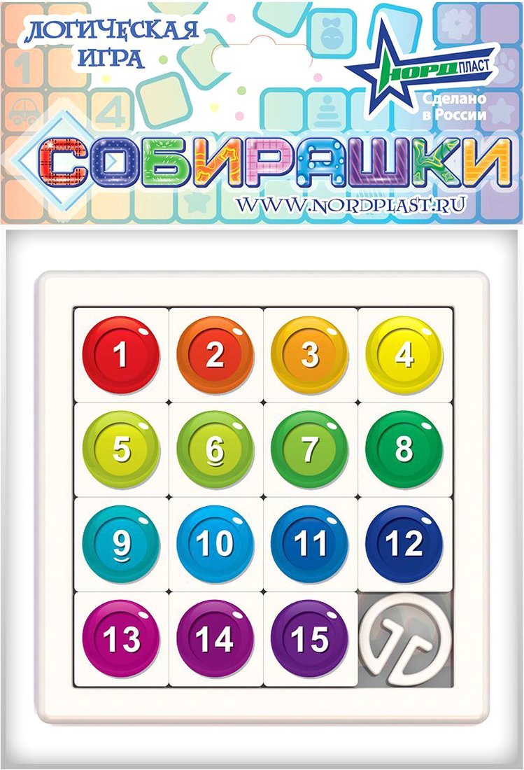 

Настольная игра Нордпласт Собирашки