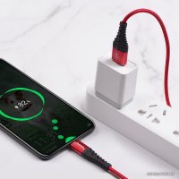 Кабель Hoco X38 USB Type-C 1 м (красный)