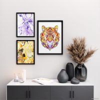 Пазл Sima-Land Calm Tiger 9375721 (141 эл)