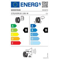 Летние шины Goodyear Eagle F1 Asymmetric 3 SUV 235/65R18 106W