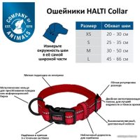Ошейник Halti Collar S (красный)