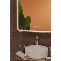Silver Mirrors Шкаф с зеркалом для ванной Фиджи 60 3 LED-00002859 (левый)