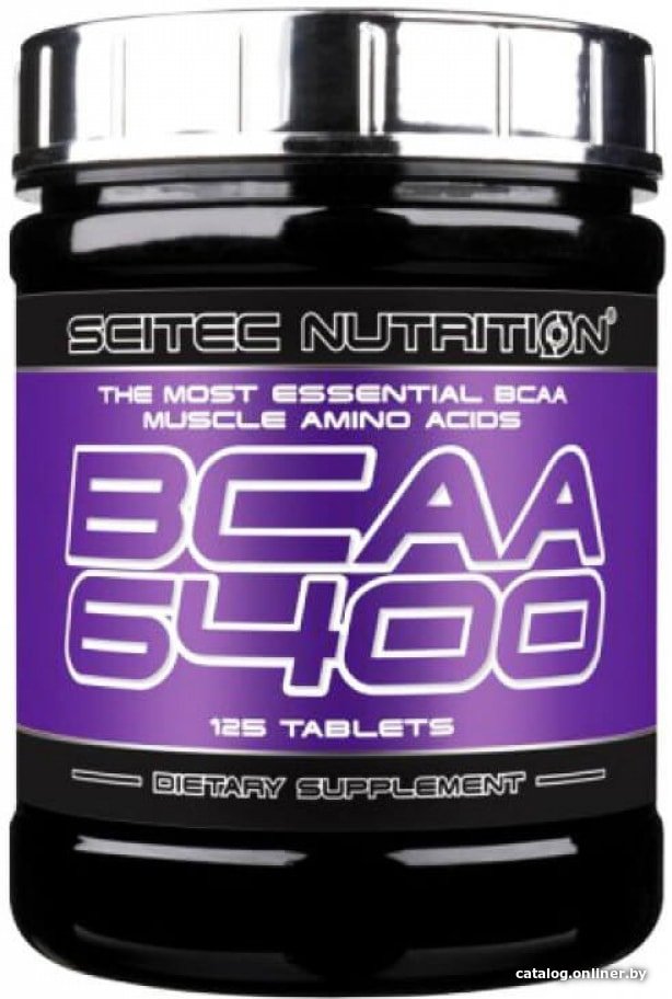 Комплекс Scitec Nutrition BCAA 6400 (125 капсул)