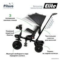 Детский велосипед Pituso Elite (черный)