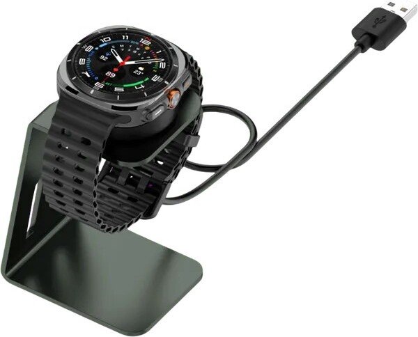 

Беспроводное зарядное Bingo для Samsung Galaxy Watch 5/6/7/Ultra (черый)