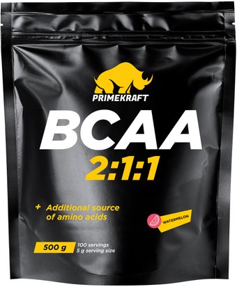 BCAA Prime Kraft BCAA 2:1:1 (500г, арбуз)