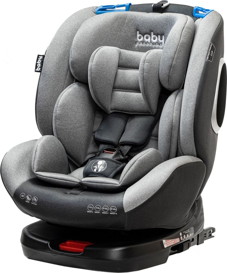 

Детское автокресло Baby Prestige CruiserFix 360 (grey)