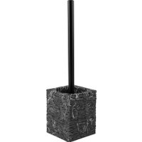 Ершик для унитаза Perfecto Linea Stonewave 35-130804 (черный)