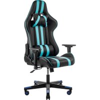 Игровое (геймерское) кресло Mio Tesoro Control 8051 (черный/синий)