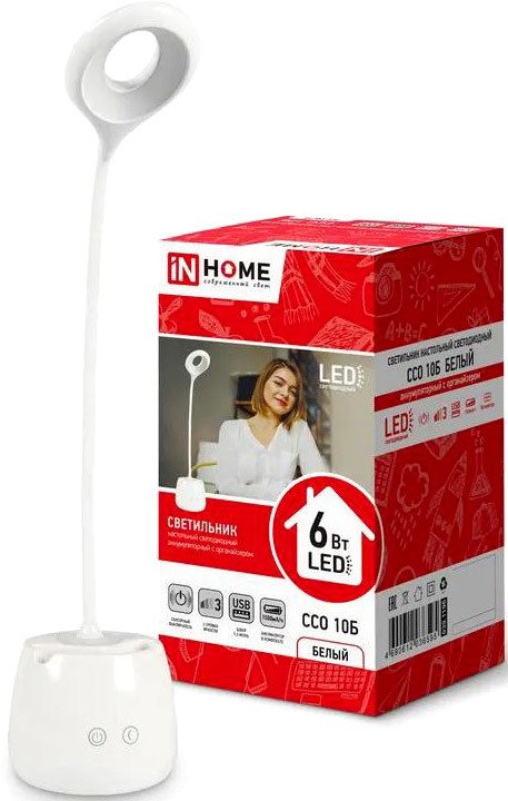 

Настольная лампа In Home 4690612036595