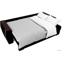 Диван Лига диванов Брион 101763 (черный/бежевый)