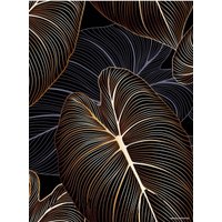 Фотообои Vimala Рисованные листья 270x200