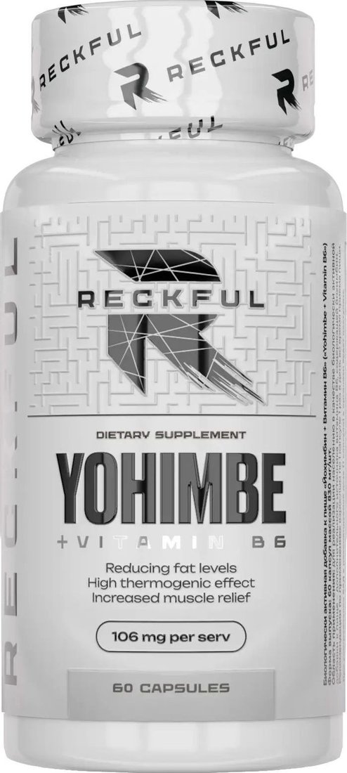 БАД Reckful Yohimbe (60 капсул)
