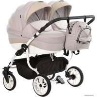 Универсальная коляска Indigo Duo (2 в 1, In 01, бежевый)