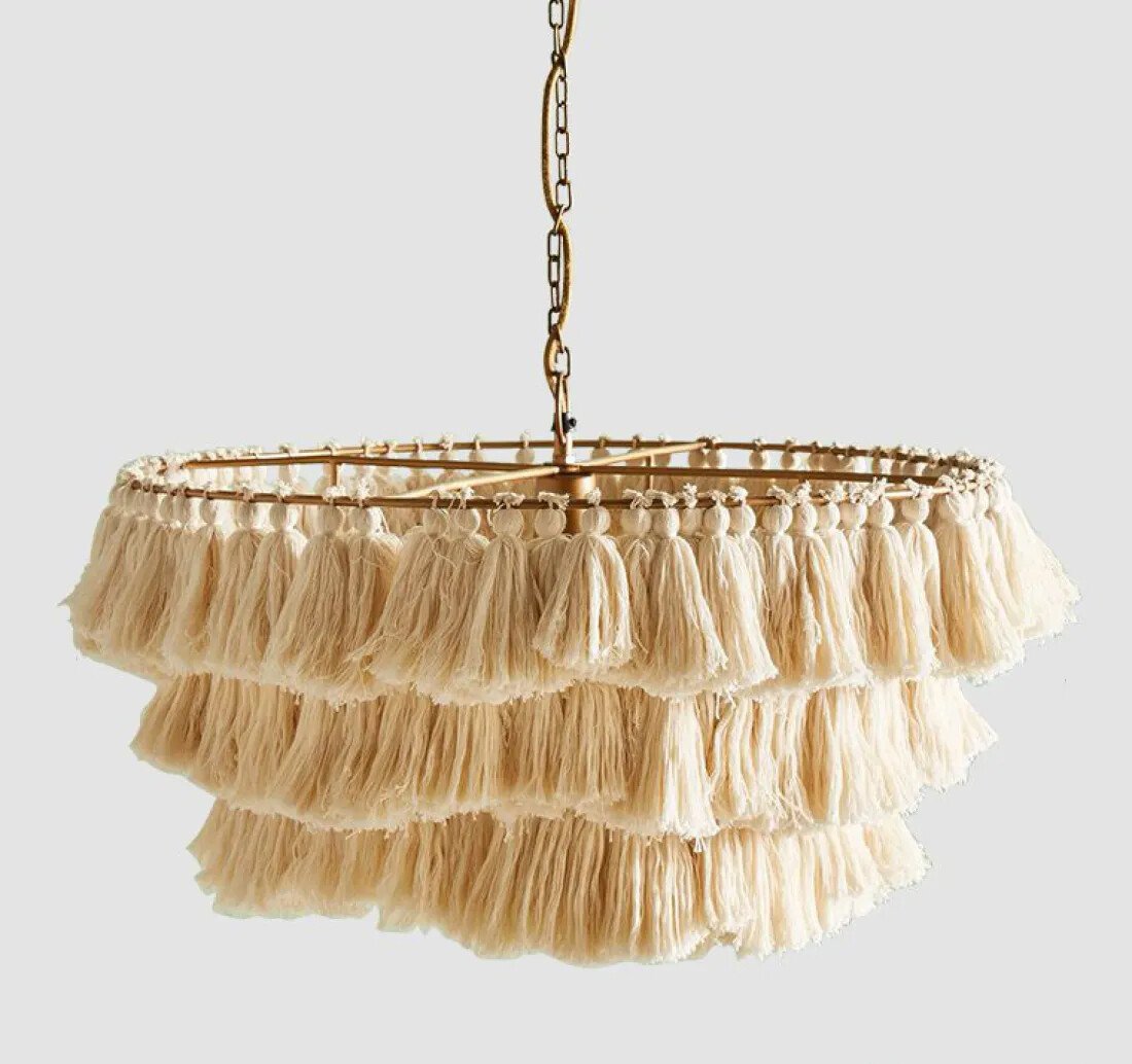 

Люстра средней высоты ImperiumLoft Tassel01 141054-26
