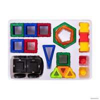 Магнитный конструктор BRAUBERG 663847 Kids Magnetic Big Blocks-64