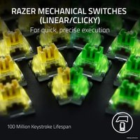 Клавиатура Razer BlackWidow V4 Pro (Razer Yellow, нет кириллицы)