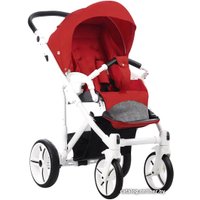 Универсальная коляска BEBETTO Magnum (3 в 1, 207, белая рама)