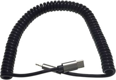 

Кабель KS-IS KS-495B-1 USB Type-C - Lightning (1 м, черный)