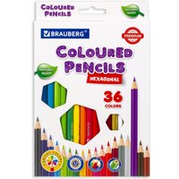 Набор цветных карандашей BRAUBERG Premium 181659 (36 шт.)