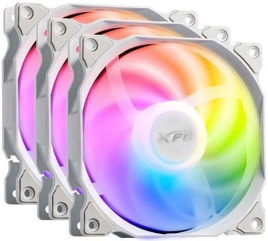 Комплект вентиляторов для корпуса ADATA XPG Vento 120x3 ARGB PWM (белый)