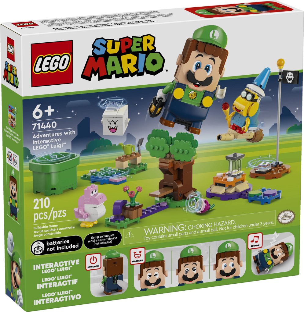 

Конструктор LEGO Super Mario 71440 Приключения с интерактивным Луиджи