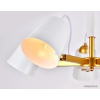 Припотолочная люстра Ambrella light Traditional TR3101/5 WH/GD