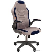 Игровое (геймерское) кресло CHAIRMAN Game 50 (серый/синий) в Борисове