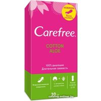 Прокладки ежедневные Carefree Cotton Aloe (30 шт)