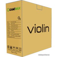 Корпус GameMax Violin S106 (серебристый)