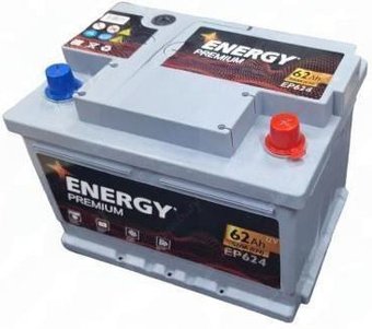 Автомобильный аккумулятор Energy Premium EP624 (62 А·ч)