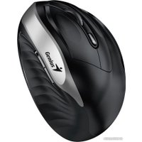 Вертикальная мышь Genius Ergo 8250S (черный/серебристый)