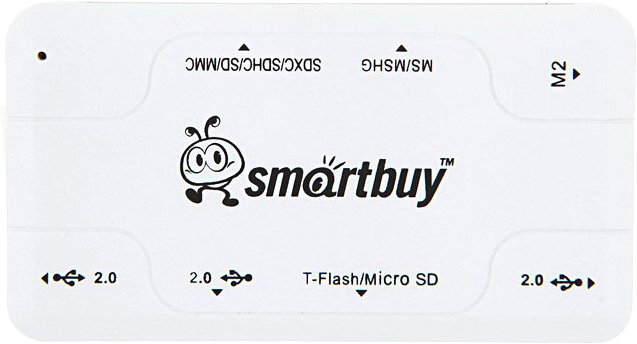 

Карт-ридер SmartBuy SBRH-750-W