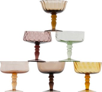 Набор бокалов для шампанского Bitossi Diseguale MCV02022 (6шт)