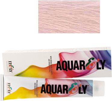 

Крем-краска для волос Itely Hairfashion Aquarely Color Cream SSA ультрасветлый серебристый