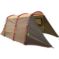 Кемпинговая палатка Sundays ZC-TT105-4 (серебристый/коричневый край)