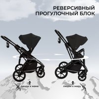 Универсальная коляска Sweet Baby Nuvola Air 2в1 (Moon Black)