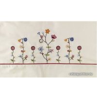 Детский комплект постельного белья Feretti Flowers Vintage Premium Long 6 частей (бежевый)