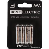 Батарейка Home Electric HELR03_AA4BL 4620167520447