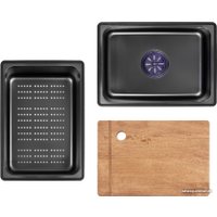 Кухонная мойка ARFEKA Sensor Pro Eco AR 750*450 Black PVD Nano