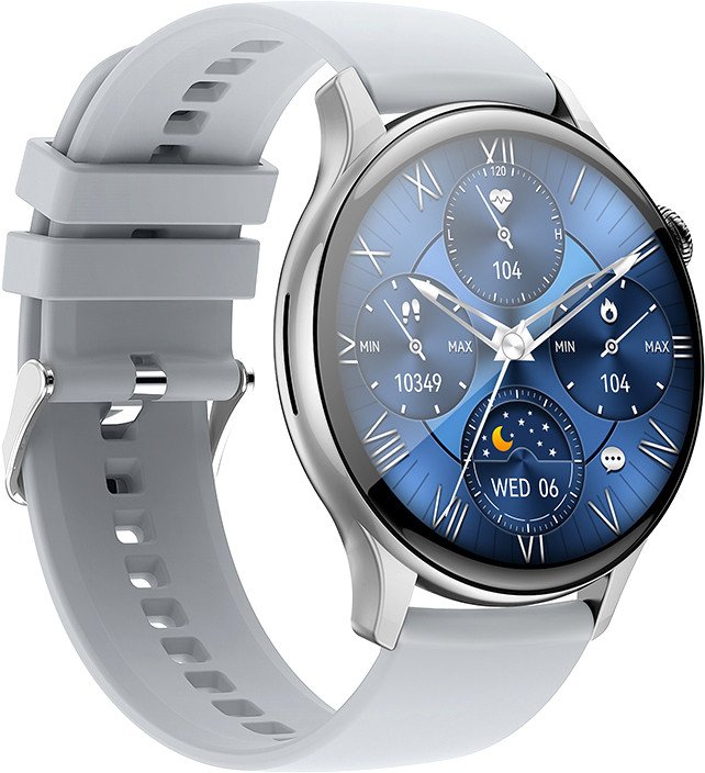 

Умные часы Hoco Y10 Pro (серебристый/белый)
