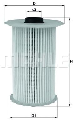 

Топливный фильтр Mahle Knecht KX229D