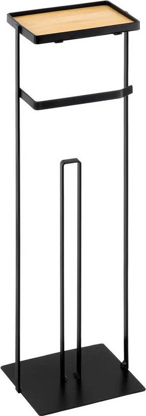 

Подставка для туалетной бумаги El Casa Черная 240475