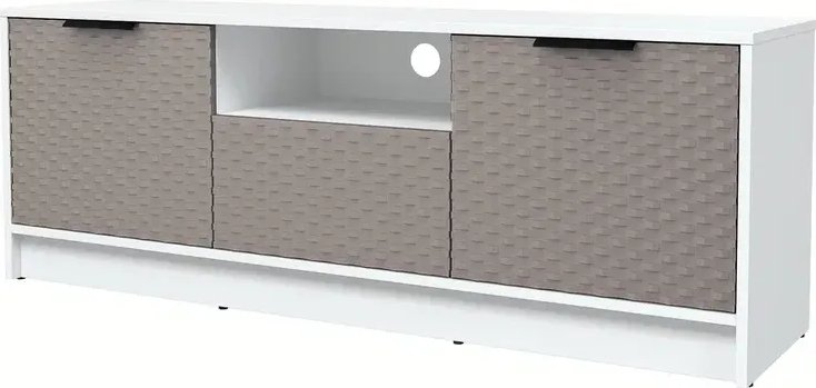 

Тумба Интерлиния ТВ Концепт КТ-ТВ3-50 Техно (белый платинум/луна)