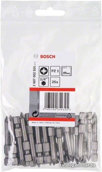 Набор бит Bosch 2607002505 (25 предметов)