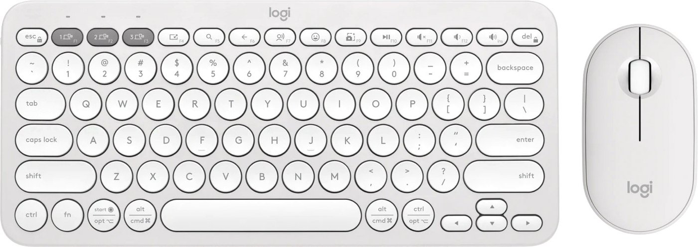 

Офисный набор Logitech Pebble 2 Combo (белый, нет кириллицы)