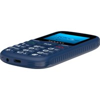 Кнопочный телефон Maxvi B201 (синий)
